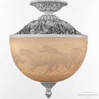 Подвесной светильник Bohemia Ivele Crystal AL7003 AL7003P/25 WMN Horse