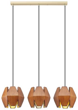 Светильник подвесной в наборе с 3 Led лампами. Комплект от Lustrof №657399-708704 