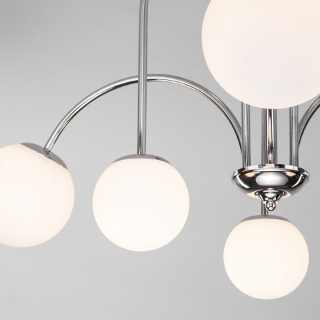 Люстра на штанге Eurosvet Alix 30177/6 хром (a055500) 