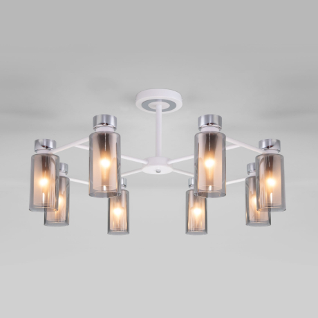 Люстра на штанге Eurosvet 70115/8 белый (a061529) 