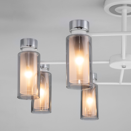 Люстра на штанге Eurosvet 70115/8 белый (a061529) 