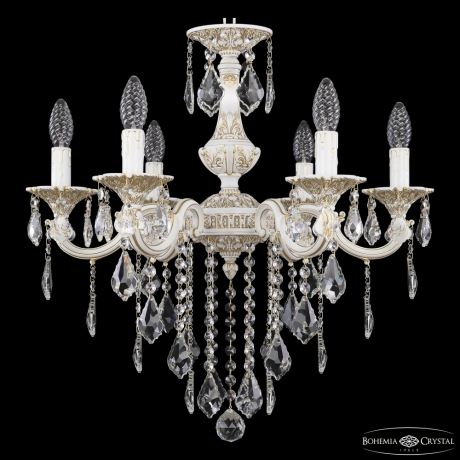 Подвесная люстра Bohemia Ivele Crystal AL7801 AL78101/6/175 B WMG Leafs 