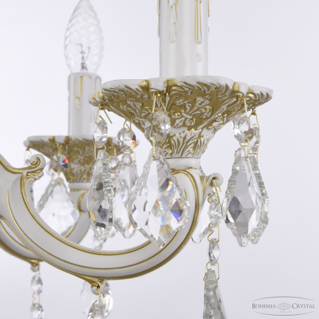 Подвесная люстра Bohemia Ivele Crystal AL7801 AL78101/6/175 B WMG Leafs 