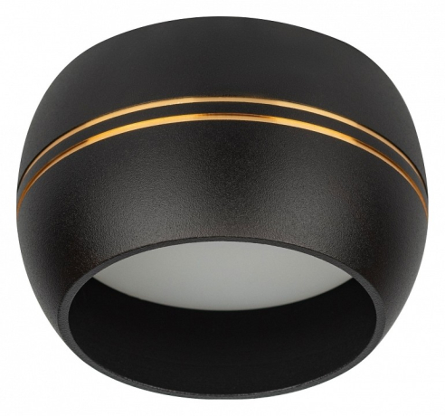 Накладной светильник Эра OL13 GX53 BK/GD Б0049036 