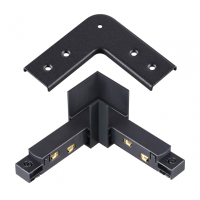 Соединитель угловой L-образный для треков встраиваемых Novotech Flum 135105