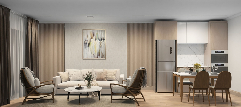 Однофазный LED светильник 18W 3000-6000К для трека с поддержкой ''Алиса'' Denkirs DK8004-WH 