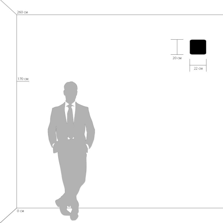 808620 Настенное бра Lightstar Muro 