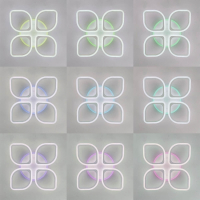 Потолочная светодиодная люстра с пультом ДУ и голосовым управлением Citilux Ромби Смарт CL236A140E