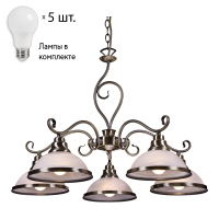 Люстра с лампочками Velante 357-503-05+Lamps