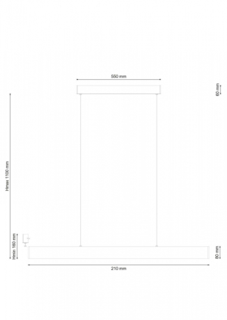 Подвесной светильник Lucia Tucci Aero AERO 206.30 bianco LED 