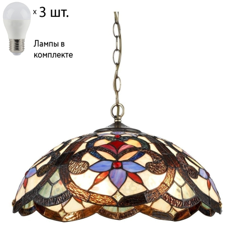 Подвесной светильник с лампочками Velante 826-806-03+Lamps E27 P45 