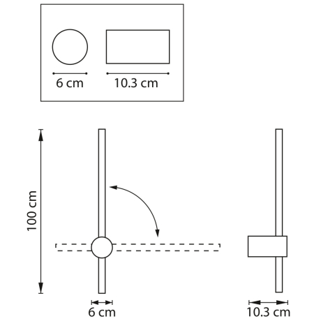 Бра Lightstar Tubo 748637 