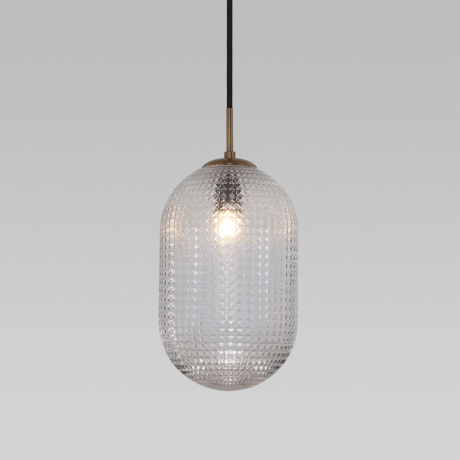 Подвесной светильник Eurosvet Gem 50261/1 прозрачный 