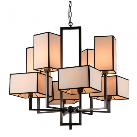 Подвесная люстра со светодиодными лампочками E14 , комплект от Lustrof. №37736-622722 