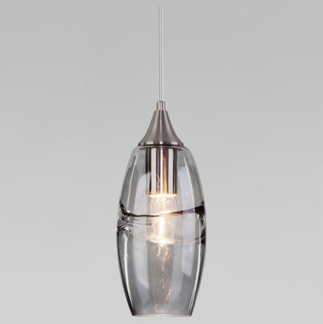 Подвесной светильник Eurosvet Lotus 50222/1 дымчатый 