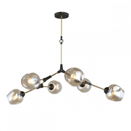 Люстра с поддержкой Алисы потолочная Omnilux OML-93707-06-A 