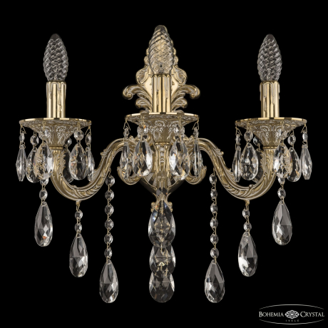 Бра Bohemia Ivele Crystal 7101B14/3/175 B GW 