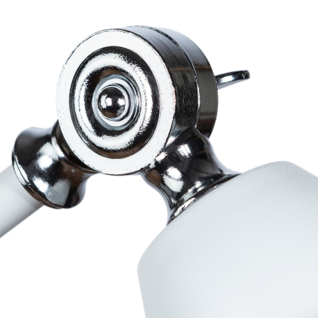 Торшер с лампочкой Arte lamp A2054PN-1WH+Lamps 