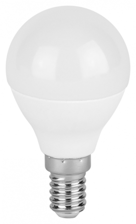 Лампа светодиодная ЭРА STD LED P45-15W-827-E14 E14 15 Вт шар теплый белый свет Б0066793 