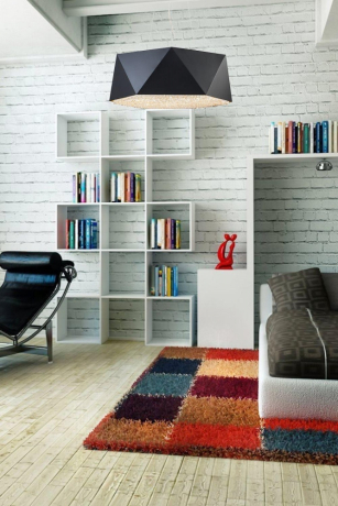 Светильник подвесной с Led лампочками в комплекте Lucia Tucci MOON 4670.9 black+Lamps 