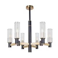 Люстра на штанге со светодиодными лампочками E14 , комплект от Lustrof. №315266-622965