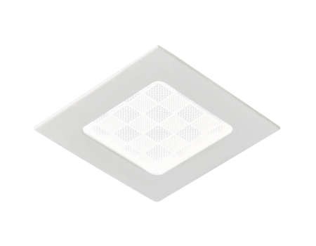 Ультратонкий встраиваемый светодиодный светильник Downlight Ambrella light S502 W 