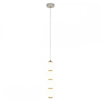 Подвесной светодиодный светильник с белыми плафонами Loft IT Pearls 10205/B