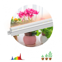 Светильник для растений, фитолампа светодиодная линейная ЭРА FITO-14W-T5-Ra90 полного спектра 14 Вт Т5 Б0049312