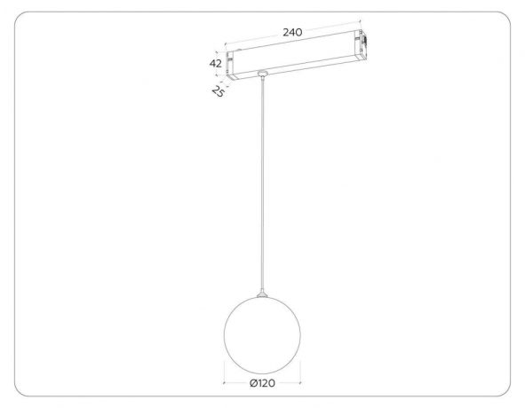 Подвесной светильник Ambrella Light GL GL1441 
