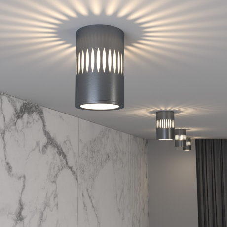 Накладной светильник с LED подсветкой DLS026 Elektrostandard (a053601) 