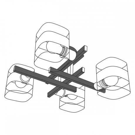 Люстра потолочная Citilux Вирта CL139242 