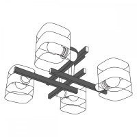 Люстра потолочная Citilux Вирта CL139242