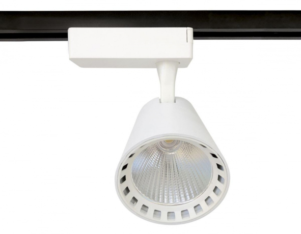 Однофазный LED светильник 15W 4200К для трека Ambrella light Track System GL5974 WH