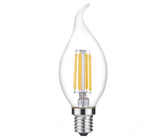 Филаментная светодиодная лампа Е14 6W 2700 (теплый) Kink Light (98356-2,21) 