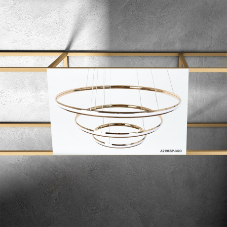 Подвесная люстра с пультом ДУ Arte Lamp Meridiana A2198SP-3GO 