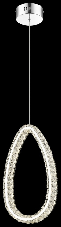 Cветильник подвесной, LED, 38W, 3000K Wertmark Emilia WE459.01.106