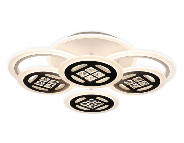 Потолочная светодиодная люстра с пультом ДУ (инфракрасный) Ambrella light Acrylica FA2951 