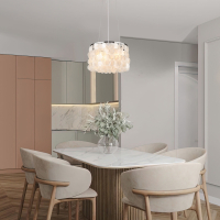 Подвесная люстра Eurosvet 60005/3 хром/перламутр