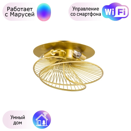 Потолочный светильник Zeta Lightstar с поддержкой Маруся 728133 