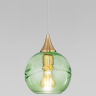 Подвесной светильник Eurosvet Lotus 50221/1 зеленый 
