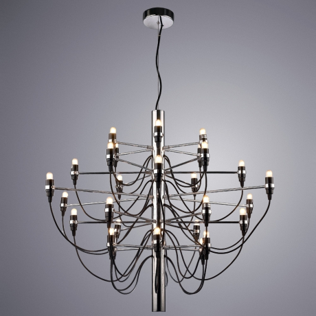 Большая люстра со светодиодными лампочками E14 , комплект от Lustrof. №37674-622663 