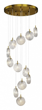 Подвесная люстра Maytoni Frozen MOD254PL-12BS 