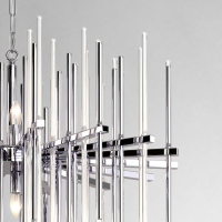 Подвесная люстра с управлением по Wi-Fi Bogates Allure 355/8 Smart хром (a057234)