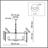Люстра подвесная Lumion Moderni Dandy 6594/5 