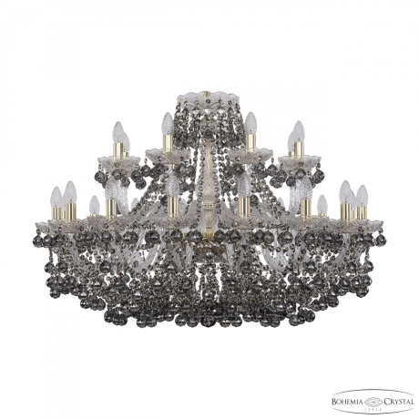 Люстра подвесная Bohemia Ivele Crystal 1409/16+8/360 G R731 