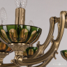 Торшер Bohemia Ivele Crystal 72009T/8/210 FP P Amber-Green/H-1H FA5S 