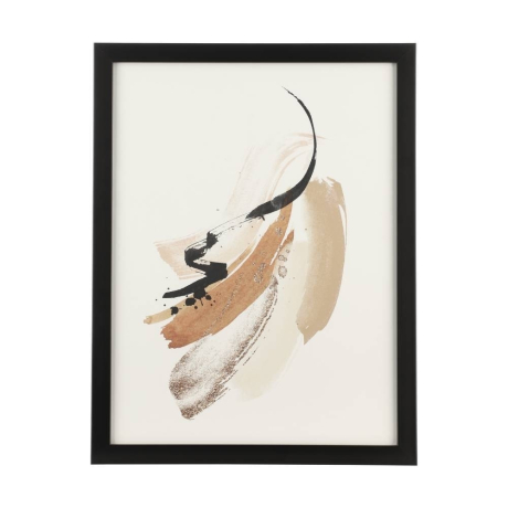 423024 Картина ROBERVAL, L330, B16, H430, пластик, стекло, черный, белый Eglo 