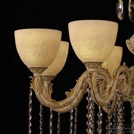 Подвесная люстра Bohemia Ivele Crystal AL7901 AL79101/8/250 A WMG P1 U Pair 