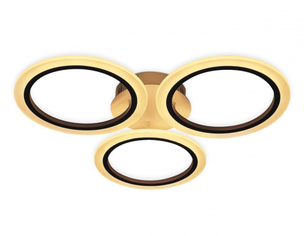 Потолочная светодиодная люстра с пультом ДУ (инфракрасный) Ambrella light Acrylica FA4052 