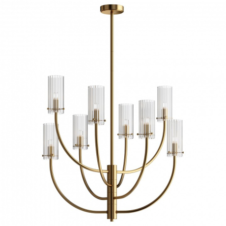 Люстра на штанге Maytoni Arco MOD223PL-08BS 